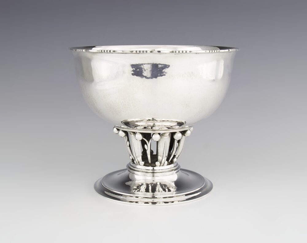 Silber "Louvre Bowl" 19A, Georg Jensen, Kopenhagen 1919-27